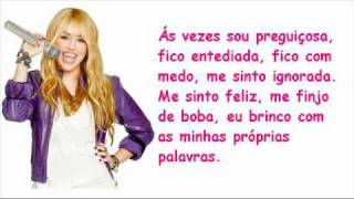 Miley Cyrus  Ordinary Girl Hannah Montana LEGENDADO [upl. by Telrahc]