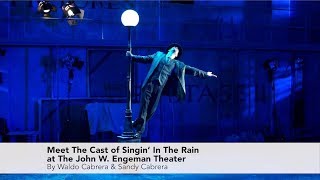 Meet The Cast of Singin In The Rain At the John W Engeman Theater [upl. by Aihseyt]