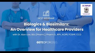 OC Replay Biologics amp Biosimilars – An Overview for Healthcare Providers [upl. by Silenay]