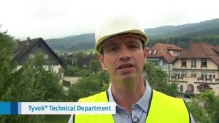 DuPont™ Tyvek® roof membrane test [upl. by Zetra]