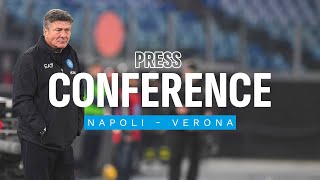 LIVE  La conferenza stampa alla vigilia di Napoli  Verona [upl. by Keefer]