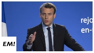 Je suis candidat à la Présidence de la République  Emmanuel Macron [upl. by Accebber]