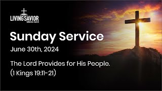 Divine Service  Fifth Sunday after Trinity  Living Savior Lutheran Church Eden Prairie MN [upl. by Haleigh]