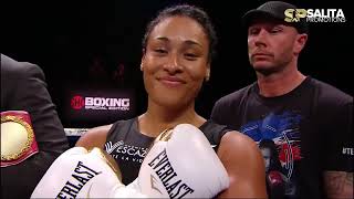 CLARESSA SHIELDS VS HANNA GABRIELS FULL FIGHT [upl. by Eeramit]