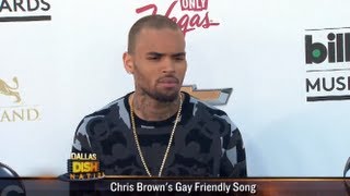 Chris Brown Releases Gay Friendly Single [upl. by Anemix412]