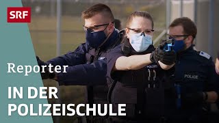 Einstieg in den Polizeiberuf – Von Prävention Schiessübungen und Verkehrsregelung  Reporter  SRF [upl. by Ennayelhsa295]