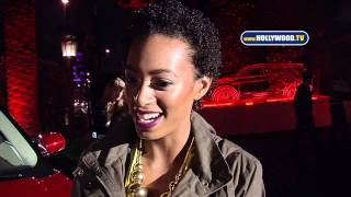 Solange Knowles Brags About Her New Range Rover Evoque [upl. by Salter]