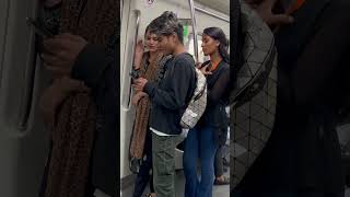 Metro Main Ladki Set ho gyi😅🤣 funny ankitrandhawa prankvideo prank comedyprank metro [upl. by Hindorff750]