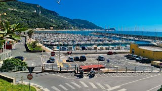 Italy  Walking tour  The Port Of Savona  Liguria  Best Place 4k [upl. by Mont]