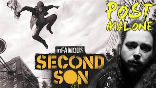 inFAMOUS Second Son Tribute  Heart Shaped Box Post Malone Cover [upl. by Fortunio]