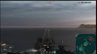 World of Warships Cuirassé Richelieu france worldofwarships wow wows best gaming bestplayer [upl. by Nesyrb384]