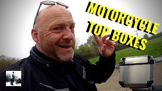 Motorcycle Top Box Review  RevelatorAlf [upl. by Schuyler]