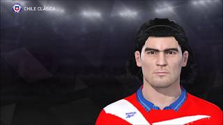 SALAS ZAMORANO FACES PES 2018 PS4 [upl. by Nilrem]