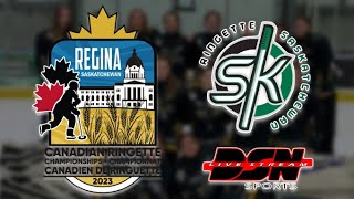 2023 Canadian Ringette Championships  U16AA  Team SK  Team AB3 [upl. by Yliram488]