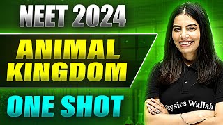 ANIMAL KINGDOM in 1 Shot FULL CHAPTER COVERAGE TheoryPYQs  Prachand NEET [upl. by Alby371]