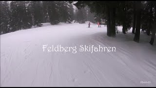 Skifahren  Feldberg  Schwarzwald BadenWürttemberg 2021  GoPro [upl. by Thorsten214]