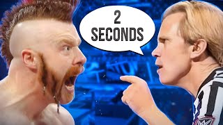 Top 20 Fastest WWE Royal Rumble Eliminations [upl. by Ellenyl]