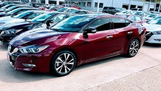 🔥🔥🔥2018 NISSAN MAXIMA PLATINUM REVIEW [upl. by Zielsdorf668]