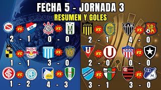 COPA LIBERTADORES Y SUDAMERICANA 2024  RESUMEN Y GOLES JORNADA 1  FECHA FINAL [upl. by Hueston794]