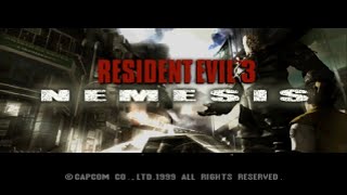 Resident Evil 3  Nemesis Ps1psxpsone [upl. by Arerrac]