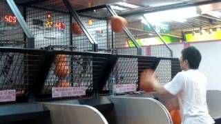 INSANE basketball player at arcade [upl. by Nidnerb826]