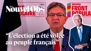 JeanLuc Mélenchon dénonce la nomination de Michel Barnier comme Premier ministre [upl. by Reiners119]