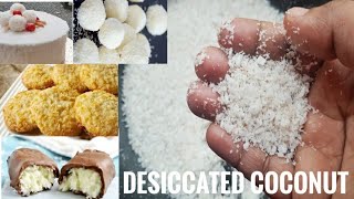 Desiccated Coconut  10 minutes recipie  Taste of treat [upl. by Brooke]