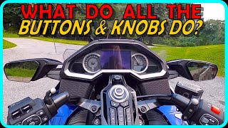 Goldwing Buttons Galore  Bike Control Review [upl. by Llenra255]