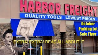 LEAKED Harbor Freight October Parking Lot Sale Flyer [upl. by Auhesoj334]