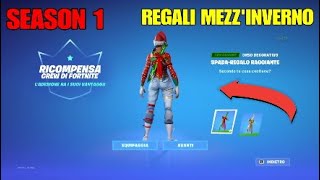 COME APRIRE I REGALI DI MEZZINVERNO 2023 SU FORTNITE [upl. by Dedric]