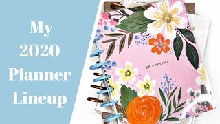 My 2020 Planner Lineup [upl. by Purse]