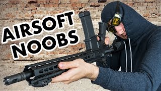 10 Kinds Of AIRSOFT NOOBS [upl. by Ahsema]