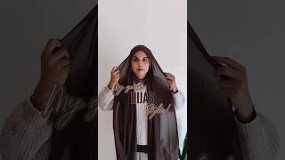 My go to pinless hijab styles easyhijab hijab shorts trending fashion ootd youtubeshorts [upl. by Apul]