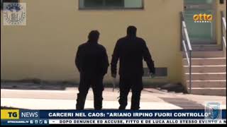 Rivolta dei detenuti nel carcere di Ariano Irpino [upl. by Meryl]