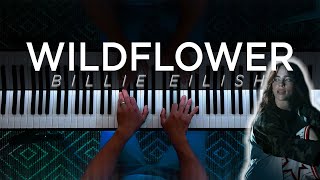 WILDFLOWER Piano Cover  Billie Eilish [upl. by Suiramaj]