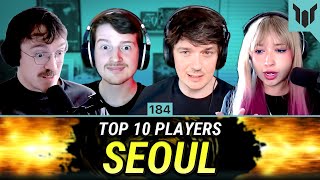 Who are the TOP 10 PLAYERS of Champions Seoul — Plat Chat VALORANT Ep 184 [upl. by Enait]