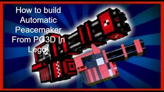 Mini Lego Automatic Peacemaker PG3D Instructions [upl. by Nikki]