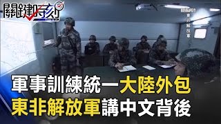 喊口號、唱歌、軍事訓練統一大陸外包！？東非解放軍開口講中文背後！？ 關鍵時刻 201705095 王瑞德 傅鶴齡 劉燦榮 [upl. by Waite698]