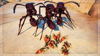 Using Bullet Ants VS Termites And Driver Ants in Empires Of The Undergrowth [upl. by Inava]