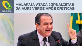 Silas Malafaia ataca jornalista da Auri Verde Brasil após receber críticas de apresentador [upl. by Chang]