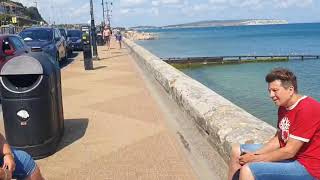 A walk along the sea front at Shanklin Isle of Wight June 2023 [upl. by Artemahs779]