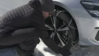 Konig Reflex Cross amp Edge  snow chain fitting video [upl. by Camp]