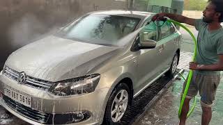 PART 1 VENTO CAR  DEEP DRY CLEANING amp DETAILING MAGIC TOUCH CAR WASHING amp DETAILING [upl. by Moneta]