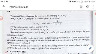 Quarter Wave Plate and Half Wave Plate [upl. by Layman]