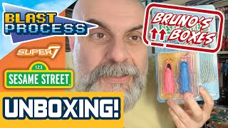 Super7 Reaction  Sesame Street figures Wave 1  Unboxing  Brunos Boxes [upl. by Mis664]