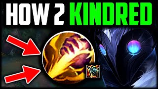 KINDRED SHREDS EVERYONE  How to Kindred amp Carry Best BuildRunes Kindred Guide Season 14 [upl. by Merta33]