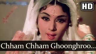 Chham Chham Ghungroo HD  Kaajal Songs  Meena Kumari  Raj Kumar  Asha Bhosle [upl. by Sillyrama]