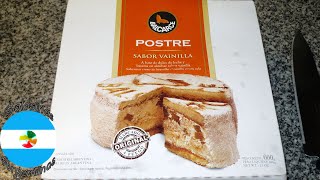 Balcarce Postre sabor Vainilla Congelado Torta  Vanilla flavored cream cake [upl. by Seditsira]