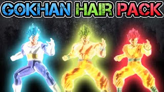 Dragonball XV  Gokhan Hair Pack Request  Tryzick [upl. by Lytle]