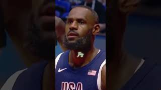 LeBrons Insane 25 Point Performance vs South Sudan ️‍🔥 shorts viral nba lebron usa olympics [upl. by Gershon]